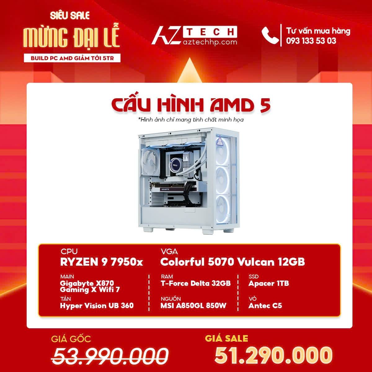 Cấu Hình AMD 5