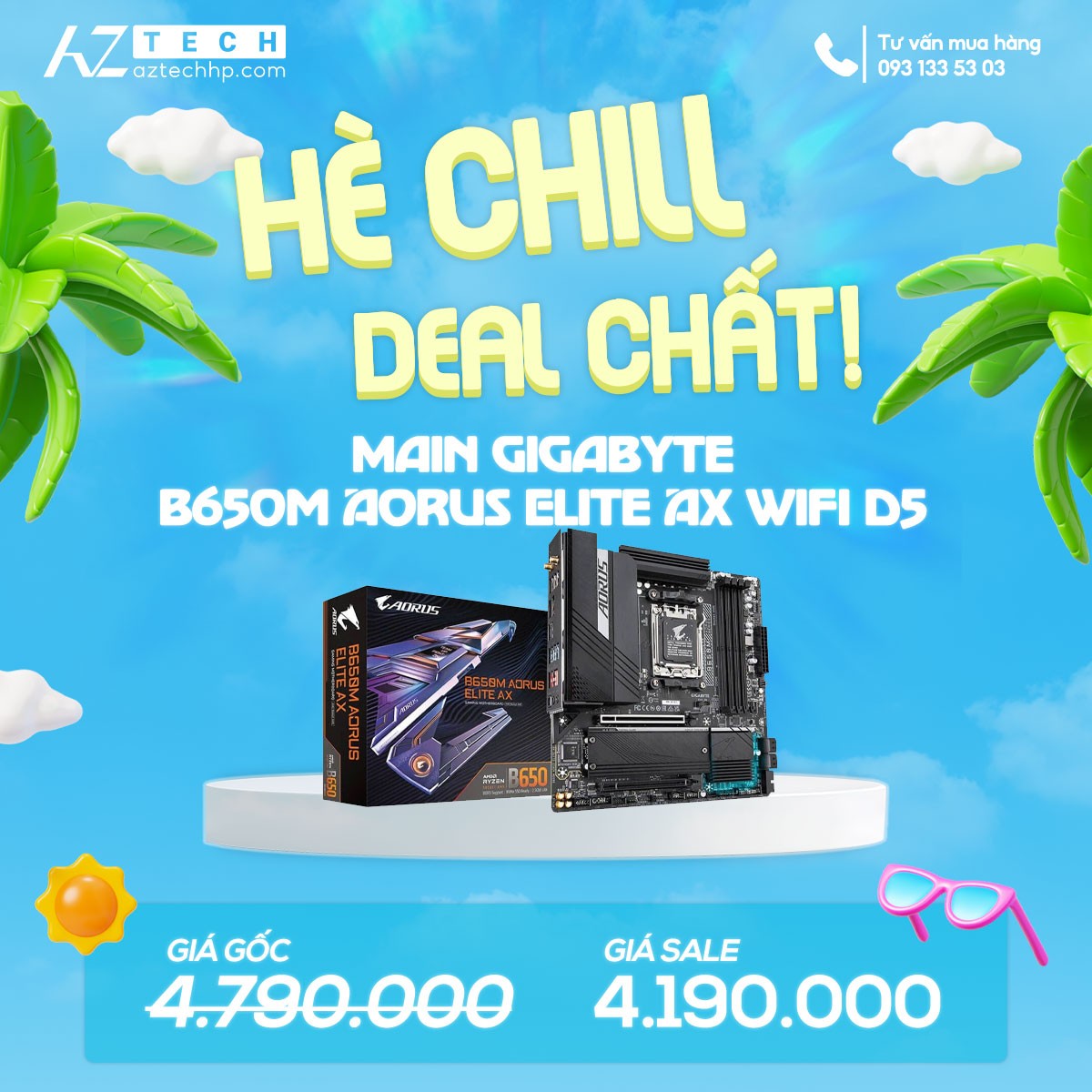 GIGASBYTE B650M AORUS ELITE AX WIFI D5