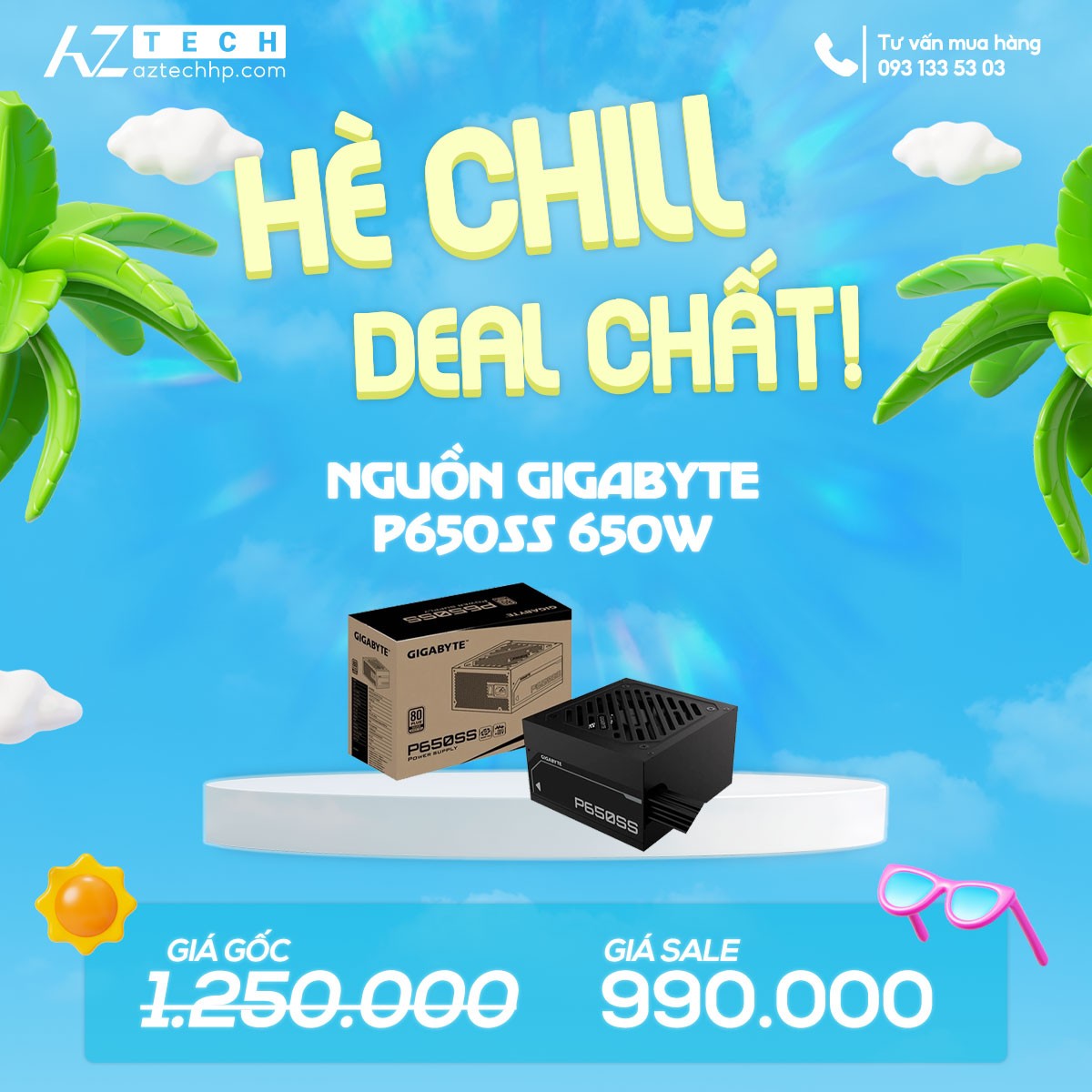 NGUỒN GIGABYTE P650SS 650W
