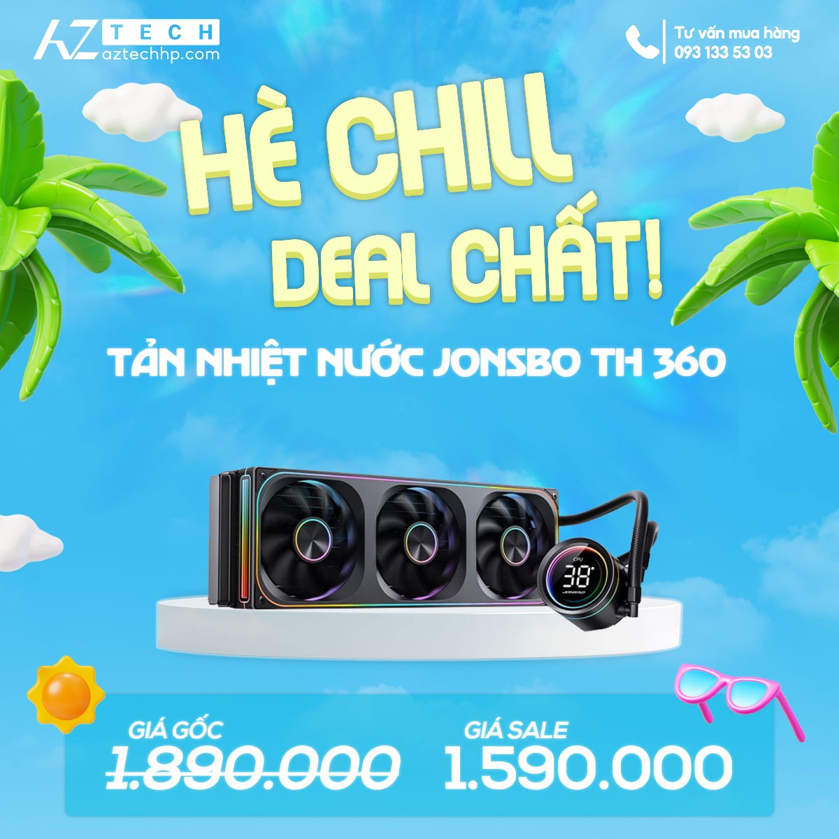 TẢN NHIỆT NƯỚC JONSBO TH360