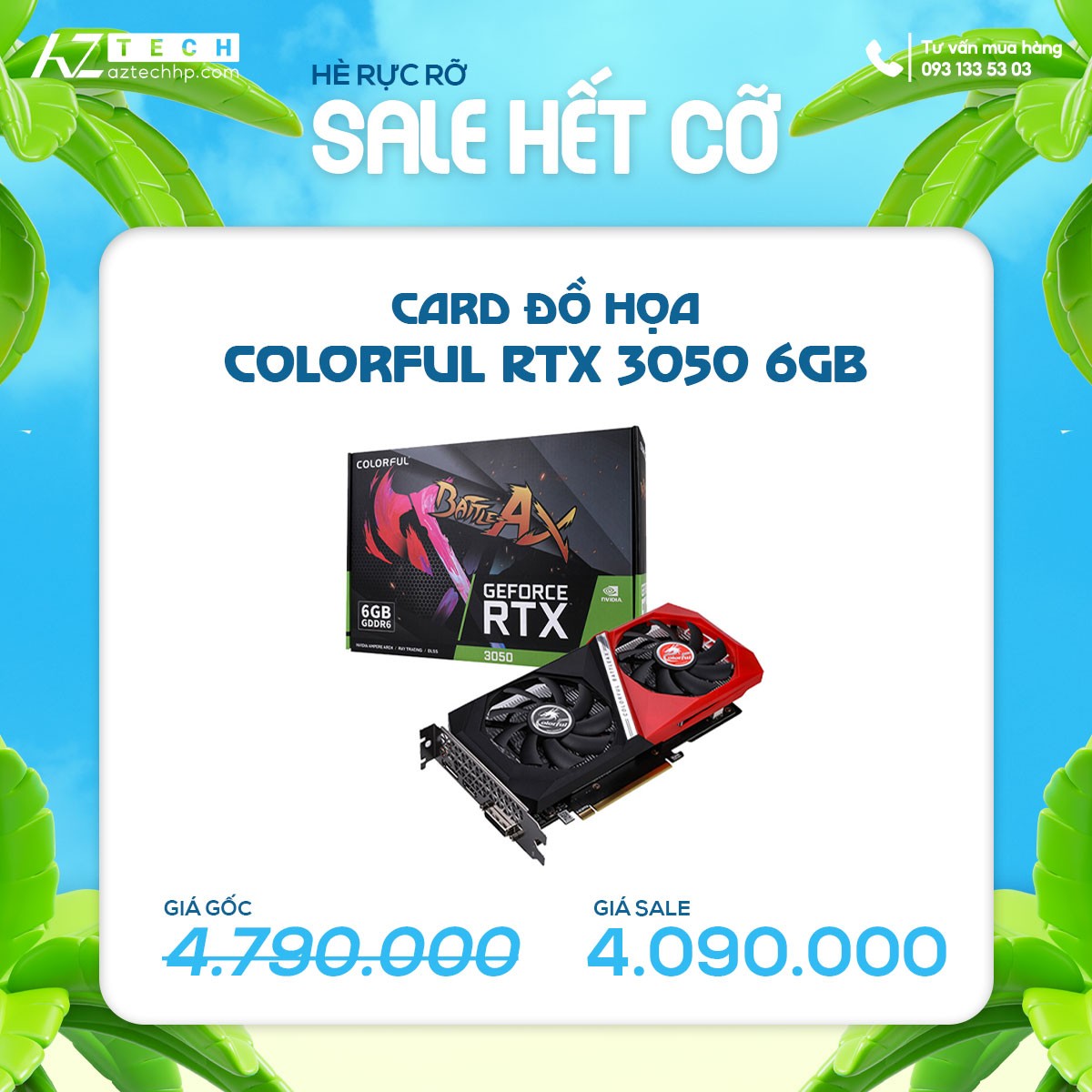 COLORFUL RTX 3050 6GB