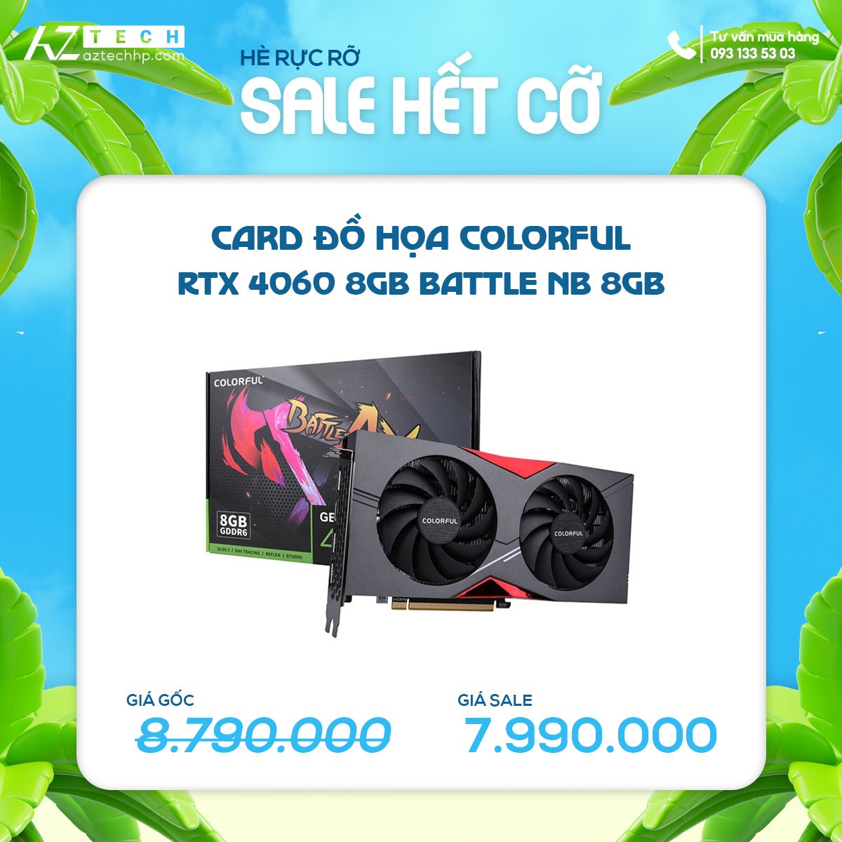 COLORFUL RTX 4060 8GB BATTLE NB