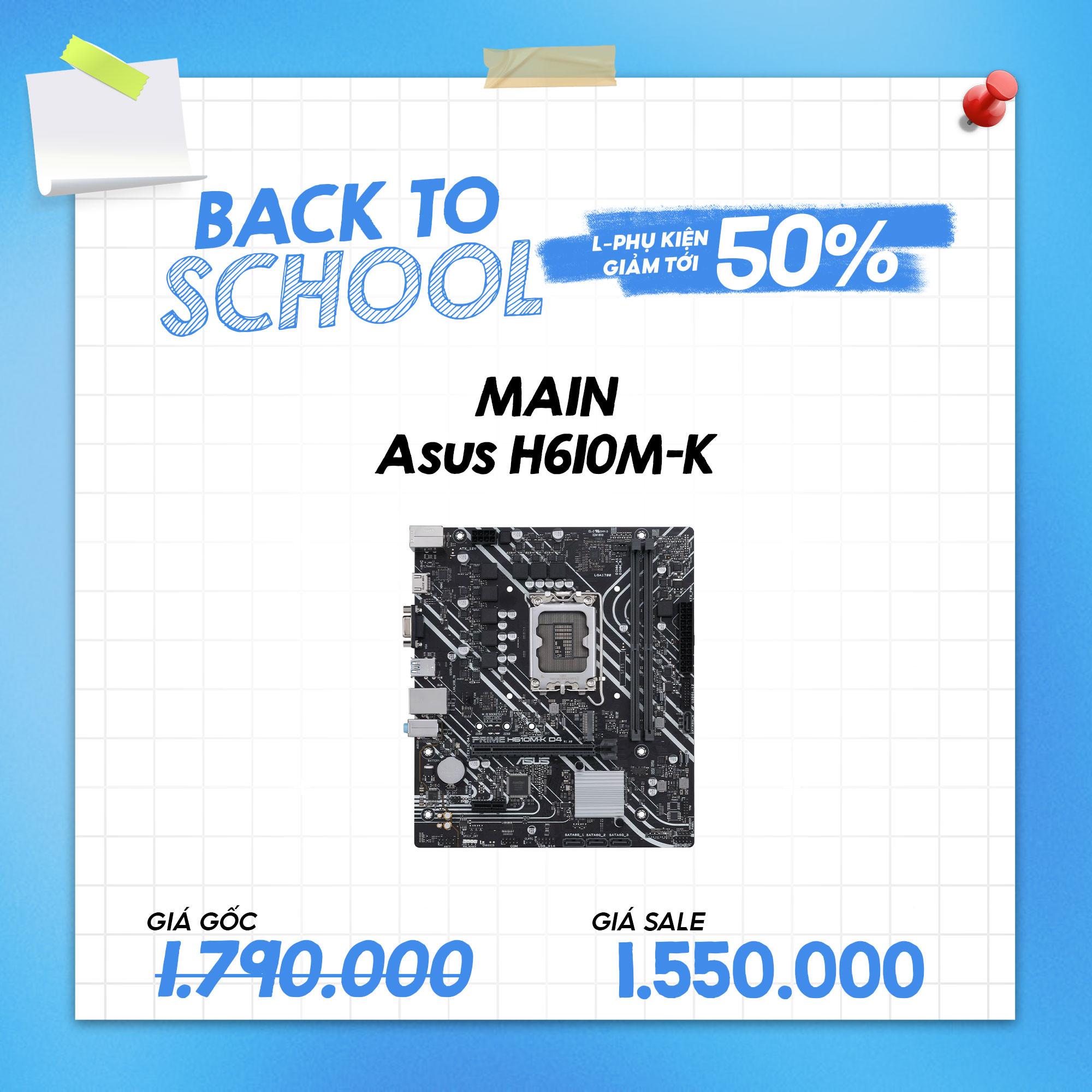 MAIN Asus H610M-K